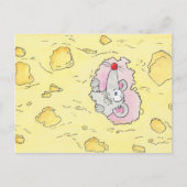 TOO CHEESY?ニコール・ジャネスのポストカード ポストカード (正面)