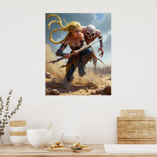 Too Close ポスター (キッチン)