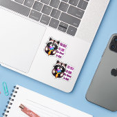 Too Cold To Care Too Sweet To Melt シール (ノートパソコンとiPhone)