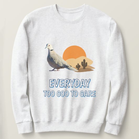 Too Coo to Care スウェットシャツ (デザイン正面)