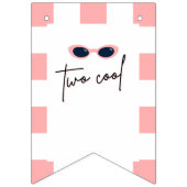 Too Cool 2nd Birthday  バンティングフラッグ (第1の旗)