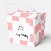 Too Cool 2nd Birthday Favor Box フェイバーボックス (裏面サイド)