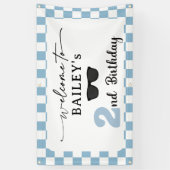 Too Cool 2nd Birthday Welcome Banner 横断幕 (縦)