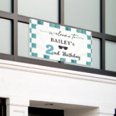 Too Cool 2nd Birthday Welcome Banner 横断幕 (ビルの外側)