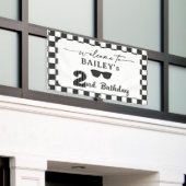 Too Cool 2nd Birthday Welcome Banner 横断幕 (ビルの外側)