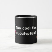 Too Cool for Eucalyptus | Funny Koala Combo Mug  マグカップ (中央)