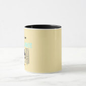 Too Cool for Your Climate Funny Penguin マグカップ (中央)