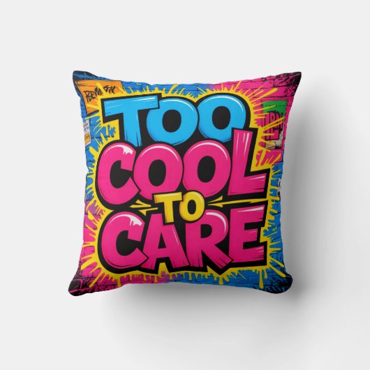 Too Cool To Care —  クッション (裏面)