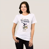 Too Cute To Haunt Ghost Witch Shirt トライブレンドＴシャツ (正面全面)