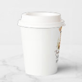 Too Cute to Reach Giraffe Baby Shower Paper Cups 紙コップ (右)