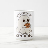 Too Cute To Spook | 美しいハロウィン コーヒーマグカップ (中央)