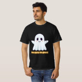 Too Cute To Spook – Adorable Kawaii Ghost Hallowee Tシャツ (正面フル)