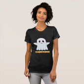 Too Cute To Spook – Adorable Kawaii Ghost Hallowee Tシャツ (正面フル)