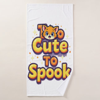 Too Cute To Spook Cat バスタオル