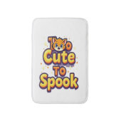 Too Cute To Spook Cat バスマット (正面縦)