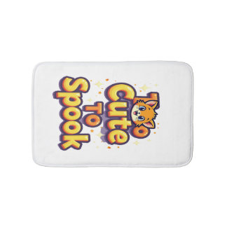 Too Cute To Spook Cat バスマット