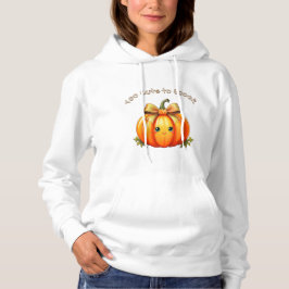 Too Cute to Spook – Fun Pumpkin Hoodie パーカ