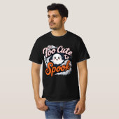 Too Cute to Spook Ghost Design Tシャツ (正面フル)