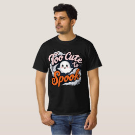 Too Cute to Spook Ghost Design Tシャツ