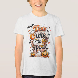 Too Cute to Spook - Halloween  トライブレンドＴシャツ
