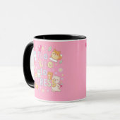 Too Cute to Stress Mug – Funny Cute Coffee Cup マグカップ (正面左)