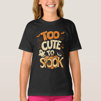 Too Cutre To Spook - ハロウィン Tシャツ