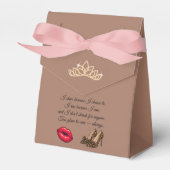 Too Glam To Care – Chic Quote  フェイバーボックス (正面サイド)