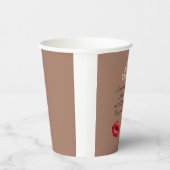 Too Glam To Care – Chic Quote  紙コップ (右)