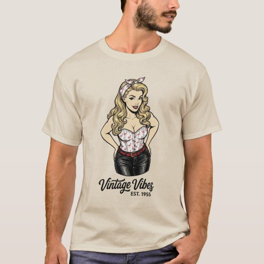 Too Glam to Give a Flock 🦩 Tシャツ (正面)