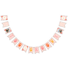 Too Groovy誕生日バナー | Groovyパーティー バンティングフラッグ