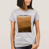 Too Hot To Handle Too Wild To Leave Desert Camping Tシャツ (正面)