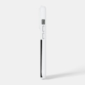 Too Late Horror Phone Case – AHH! Death Scary Goth iPhoneケース (左側面)