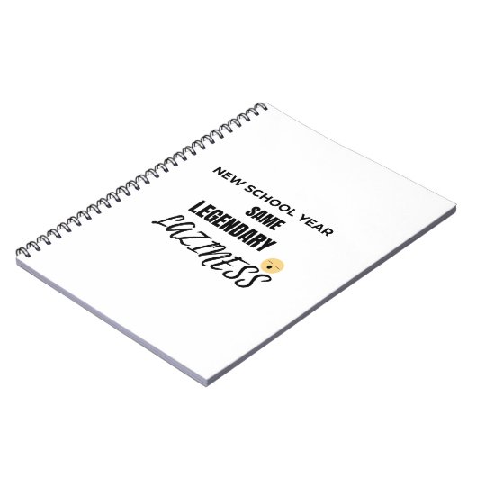 Too Lazy to Focus Notebook ノートブック (左側)