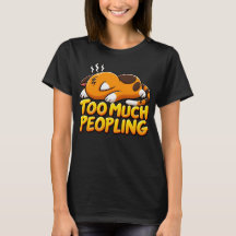 「Too Much Peopling(人が多すぎる)」で疲れ果てた猫の面白グッズ