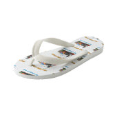 "Too Much Stuff" Happy Express キッズビーチサンダル (アングル)