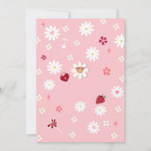 Too Sweet Birthday Invitation 招待状 (裏面)