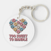 Too Sweet to Handle | Donut Kids キーホルダー (裏面)