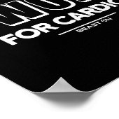 Too Swole For Cardio Training Gym Fitness Motivati ポスター (角)