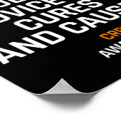 Too Tired For Unsolicited Advice Rsd Crps Awarenes ポスター (角)