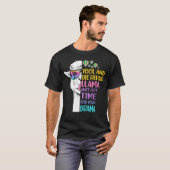 Tool And Die Repair Llama Ain't Got Time for Your Tシャツ (正面フル)