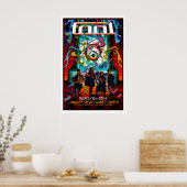 Tool Gig Poster Matte  Art Print. San Diego014 ポスター (キッチン)