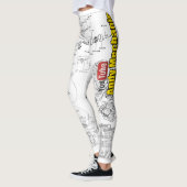 Tool Girlレギンス-回路図 レギンス (左)