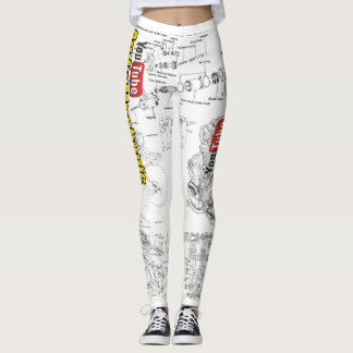 Tool Girlレギンス-回路図 レギンス