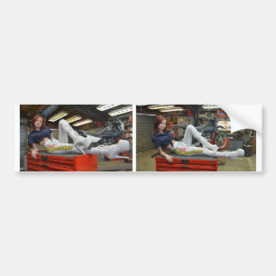 Tool Girl Holley Tool Boxスタンプ2020 バンパーステッカー