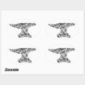 Tool-O-Rama Anvil楕円シール 楕円形シール (シート)