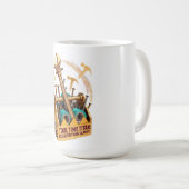 Tool Time Titan T Shirt, Funny Dad Gift コーヒーマグカップ (正面右)