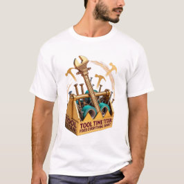 Tool Time Titan T Shirt, Funny Dad Gift Tシャツ