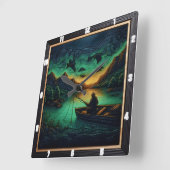 Tooled Outdoorsman スクエア壁時計 (傾斜)