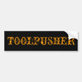 TOOLPUSHER バンパーステッカー (正面)