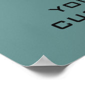 TOOLSカスタム文字ポスター ポスター (角)